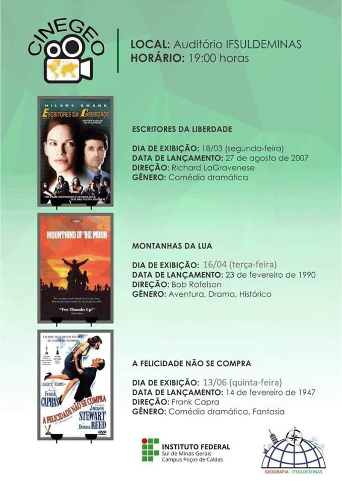 cartaz cinegeo 2019