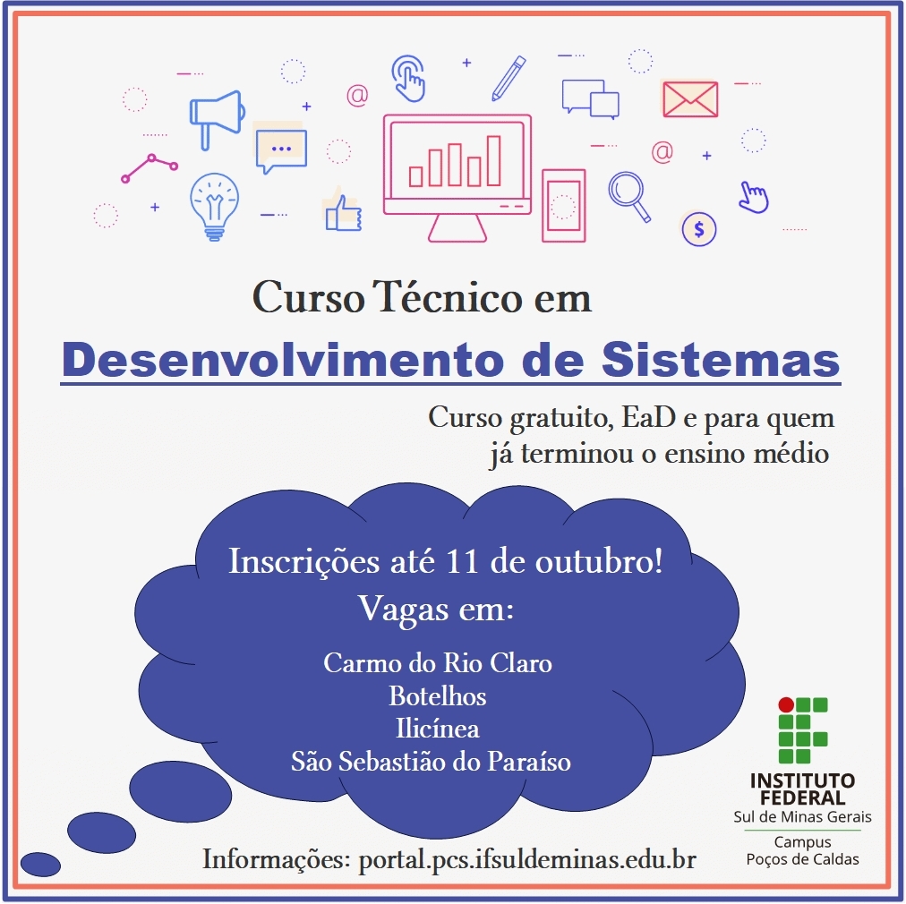 tecnico desenvolvimento sistesmas vagas remanescentes