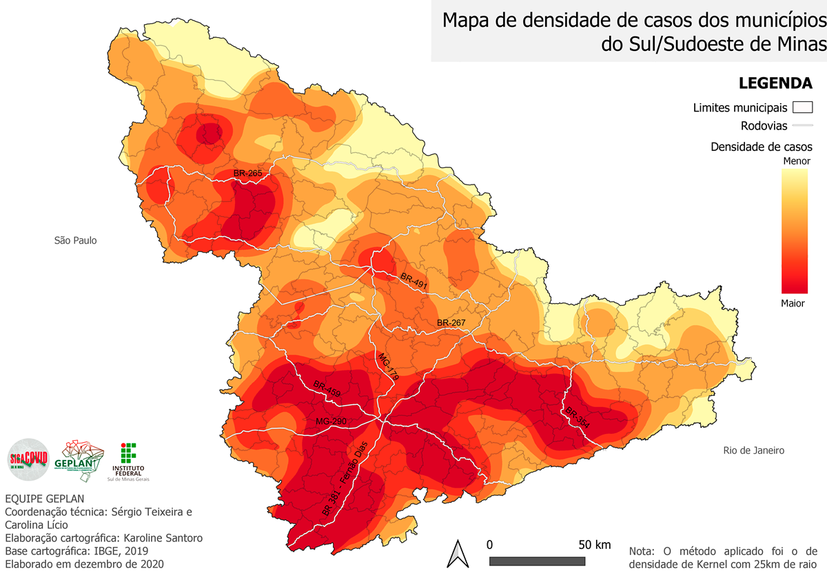 Mapa de densidade