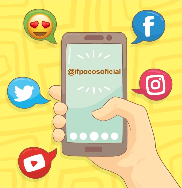 redes sociais post