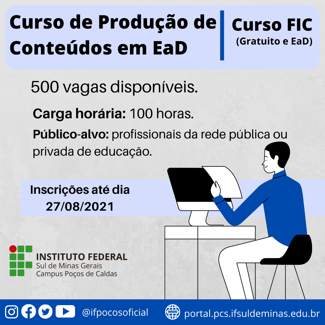 Produção de Conteúdos em EaD 2021