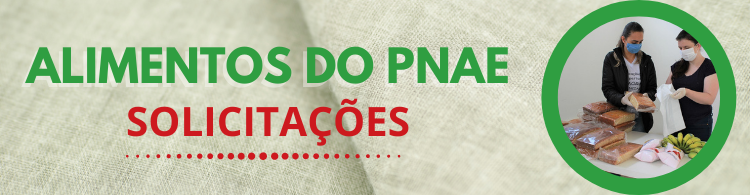 ALIMENTOS DO PNAE