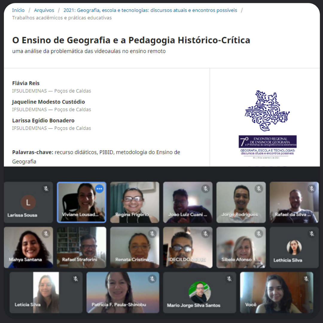 Post Trabalho Alunas Geografia