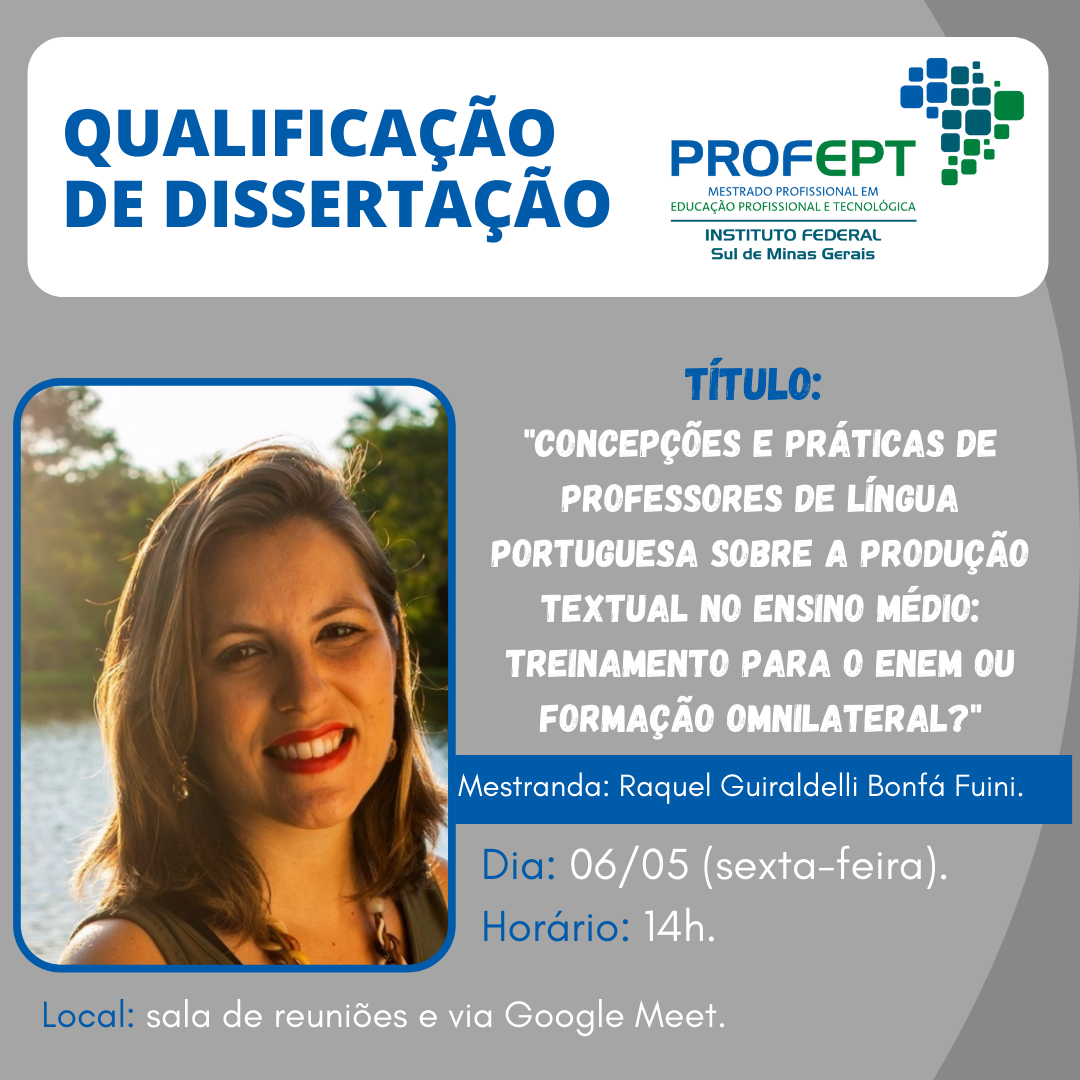 Qualificações e Defesas Mestrado ProfEPT 2