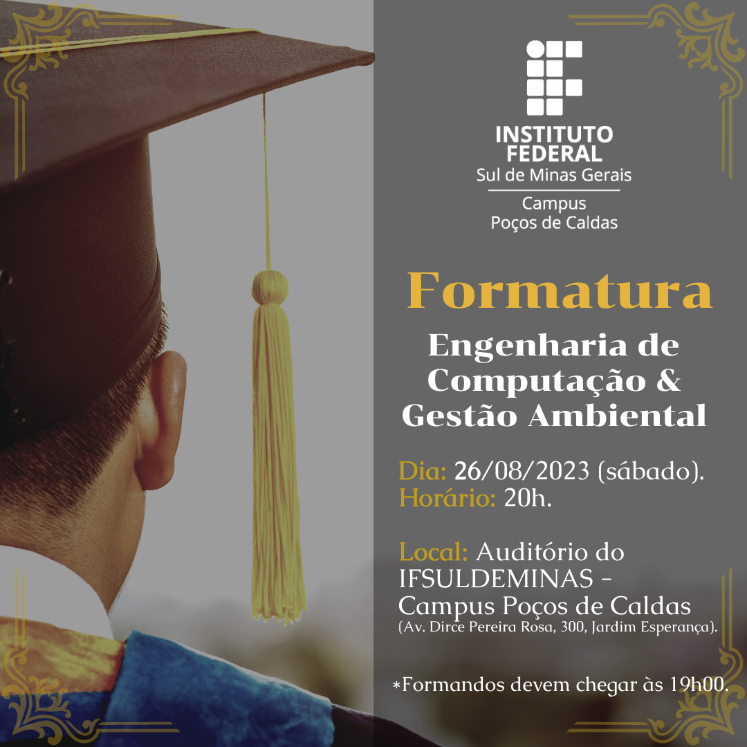 convite formatura 26 08 2023