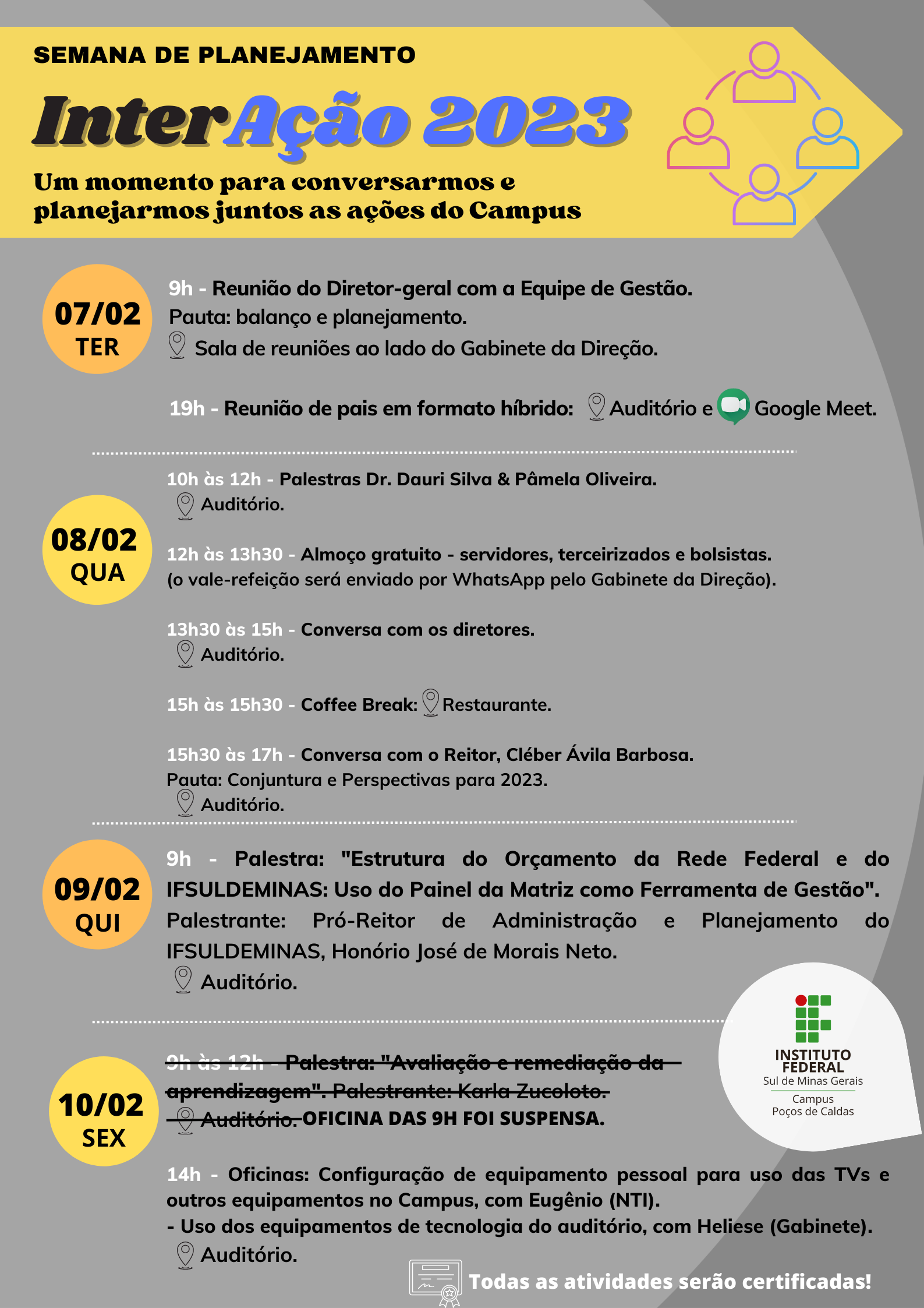 Cartaz Semana Planejamento ok