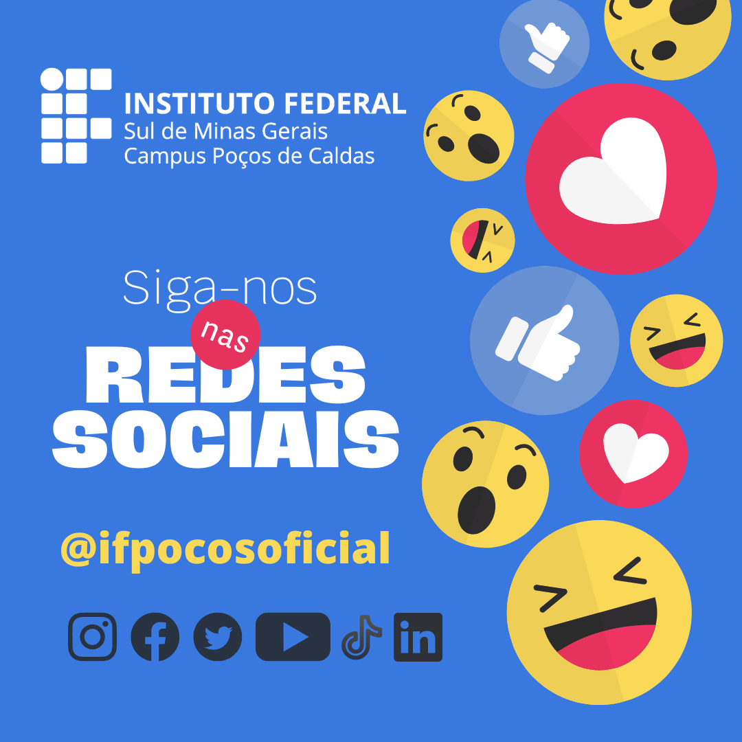 Redes Sociais Post ifpocosoficial