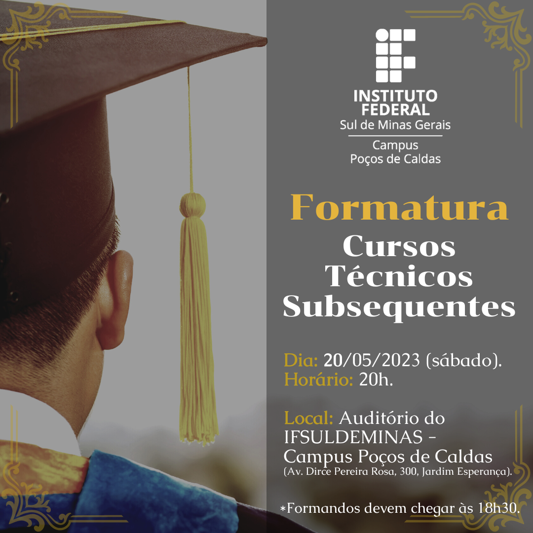 formatura subsequentes 20 05