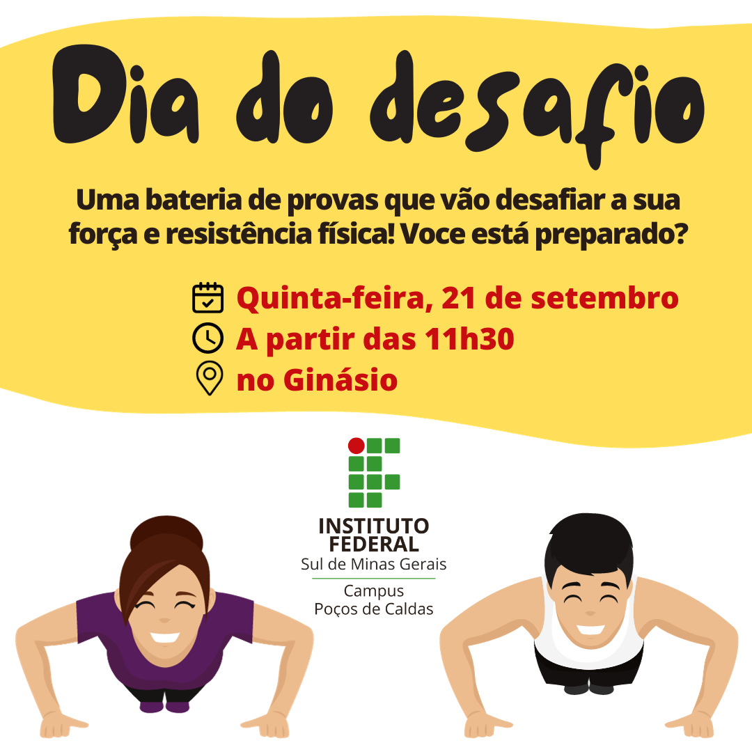 Dia do Desafio 21 09 2023
